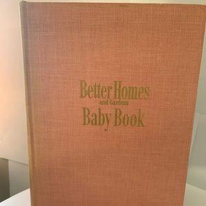 Vintage baby book from Better Homes